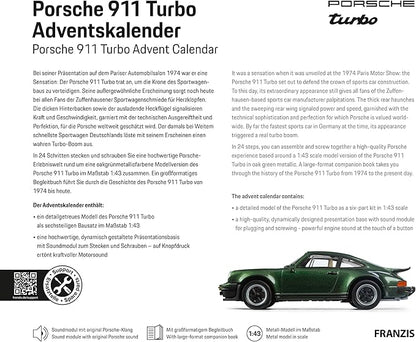 Porsche 911 Turbo Advent Calendar 1:43
