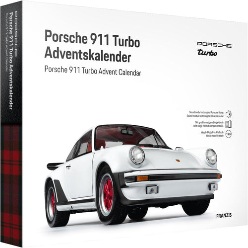 Porsche 911 Turbo 1:24 Grand Prix-White Advent Calendar 1:24